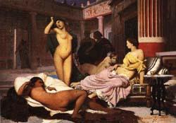 Jean Leon Gerome Greek Interior oil painting picture
